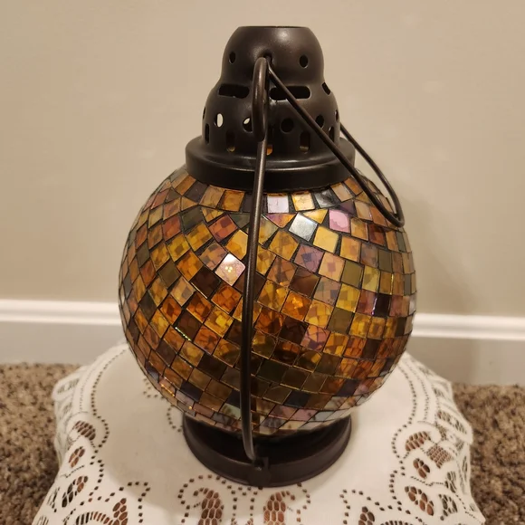 PartyLite Global Fusion Mosaic Candle Lantern #P9238 (Retired) - Picture 6 of 11
